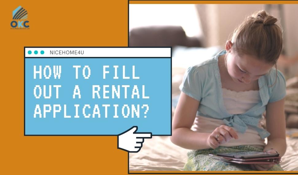 how to fill a rental application